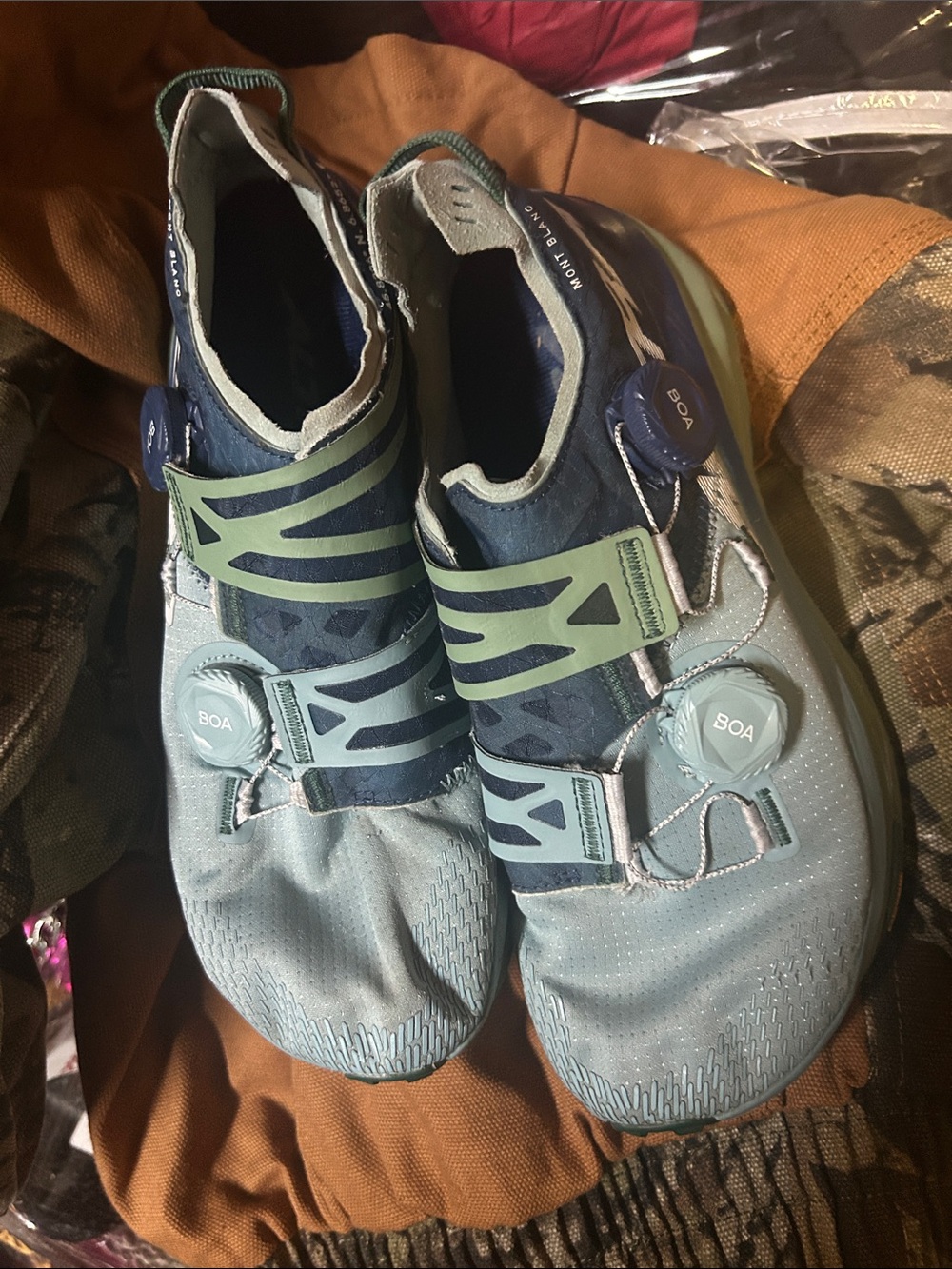 Altra Women's Teal, Navy and Mint BOA Athletic Shoes